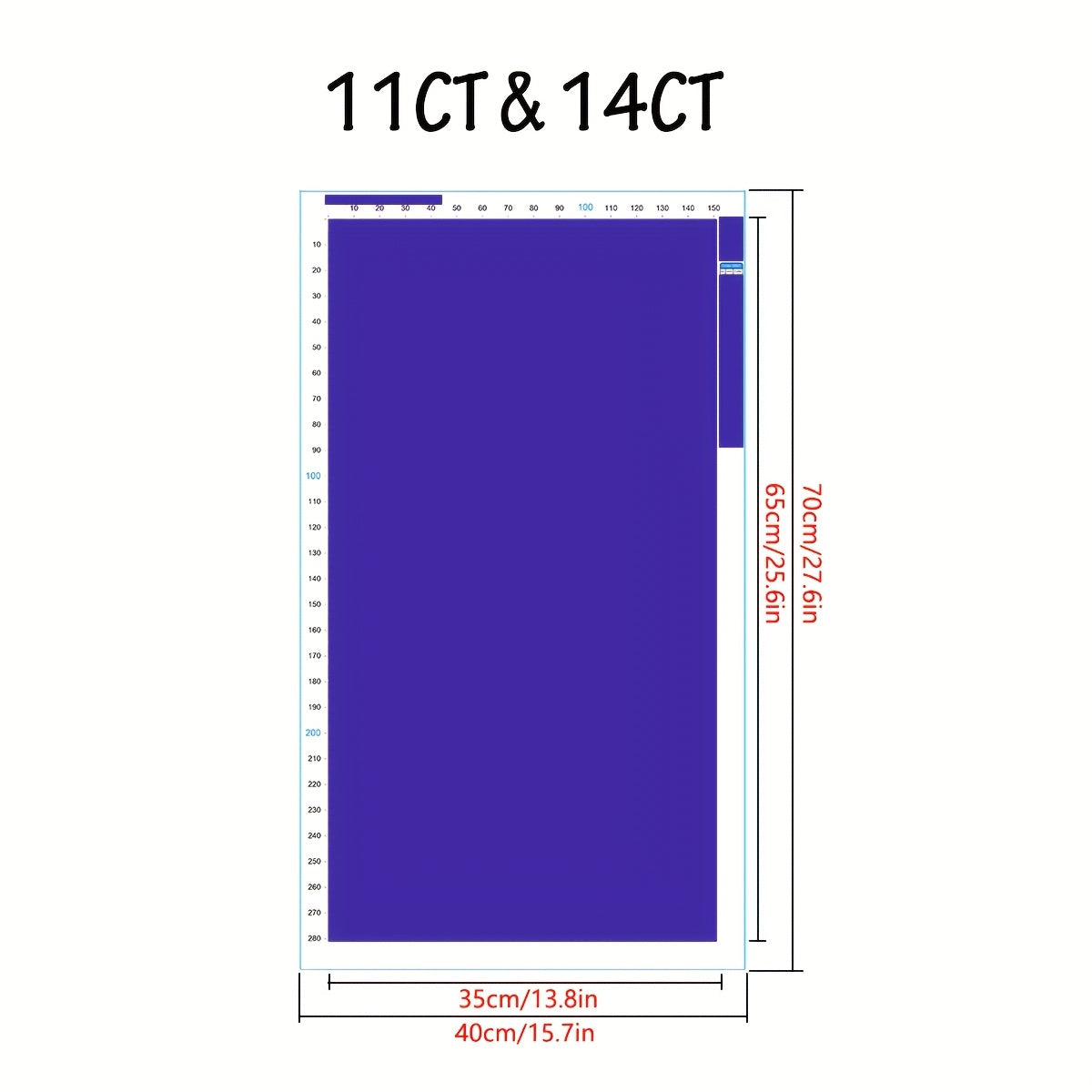 JOZYSH 1pc 15.75x27.56inch Fantasy Forest Cross Stitch Kit - 11CT/14CT, Relaxing Adult Beginner DIY Cross Stitch with Canvas, Needle, Thread, Pattern & Instructions - Ideal for Bedroom or Living Room Wall Decor, Perfect Gift,