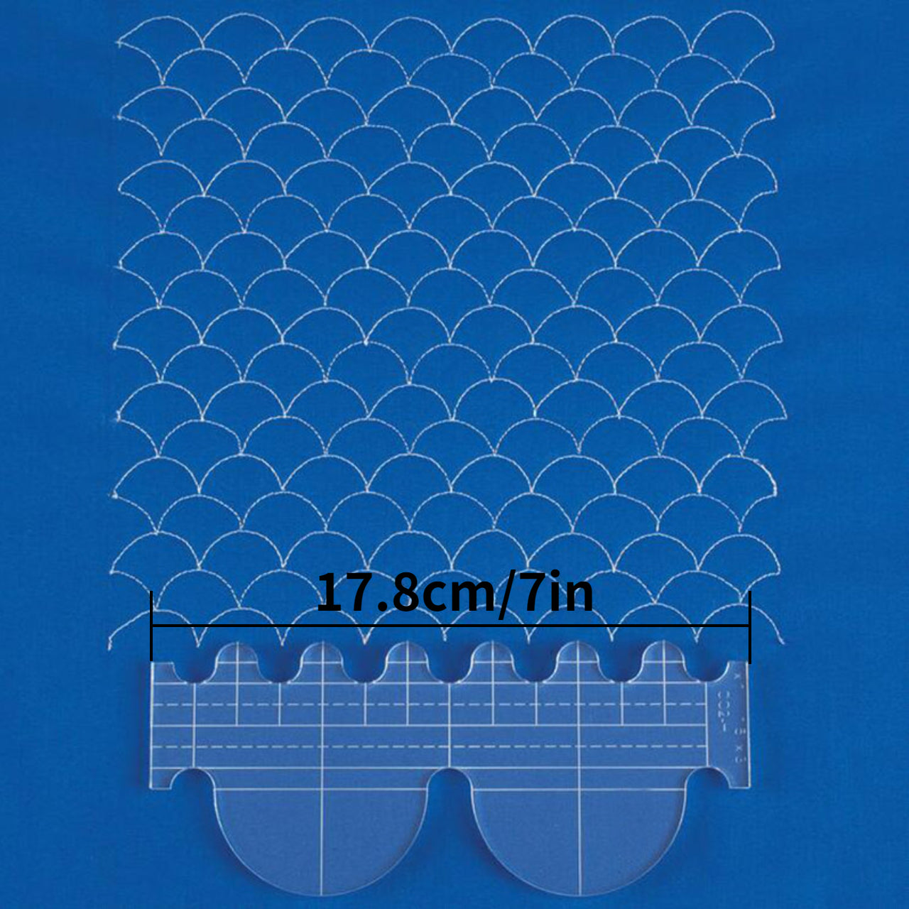 6pcs/set Ruler Template Sampler Set For Domestic Sewing Machine #RL-06
