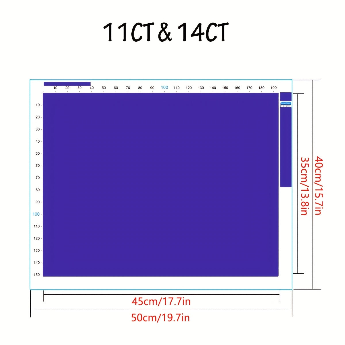 ZUOANLF 1 Set 15.75x19.69inch DIY Cross Stitch Kit - Vibrant Landscape with Cherry Blossom Tree, Waterfall, and Pagoda - Unframed, All-Season Home Decor for Living Room, Entryway, or Bedroom - Includes Pattern Fabric and Thre