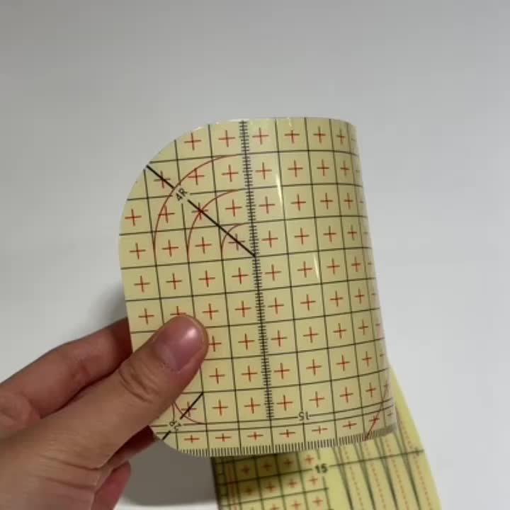 2pcs Yellow Ironing Ruler Set - Sewing Craft Tools, DIY Patchwork Tailor Measuring Tape - Iron & Fabric - For Quilters, Crafters & DIY Enthusiasts - Perfect Gift for Sewing Lovers