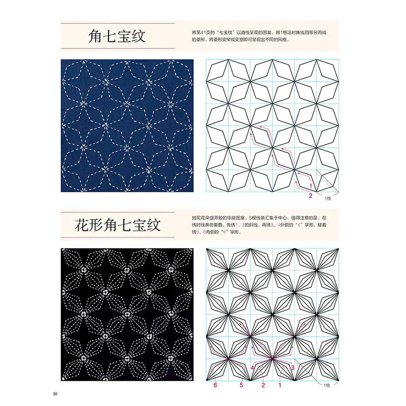 92 Traditional and Derivative Patterns Embroidery Book Handmade Thorn Embroidery Crafting Book