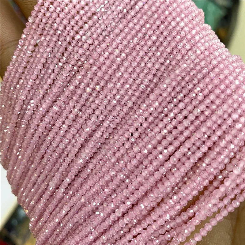 2 3mm Natural Labradorite Quartz Moonstone Crystal Stone Beads Round Faceted Loose Beads For Jewelry Making DIY Bracelet 15.5"