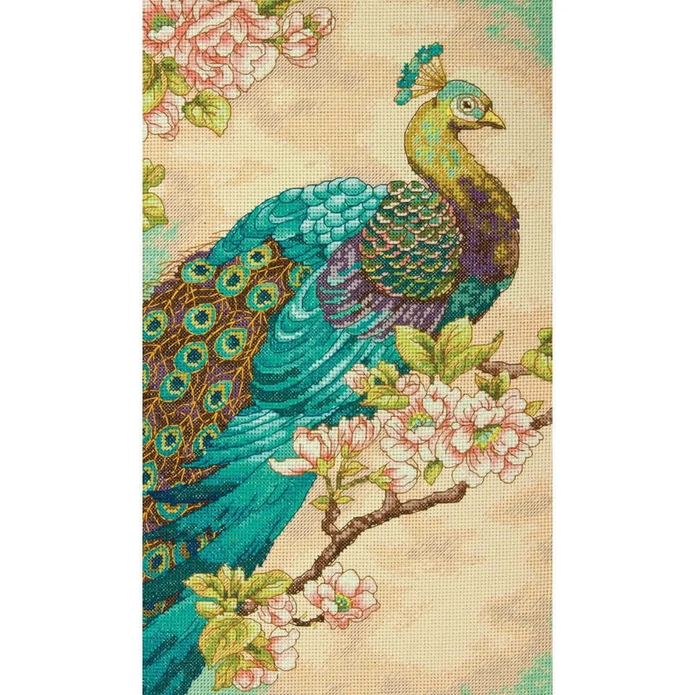 Simplicity Indian Peacock Counted Cross Stitch Kit by 1 Each