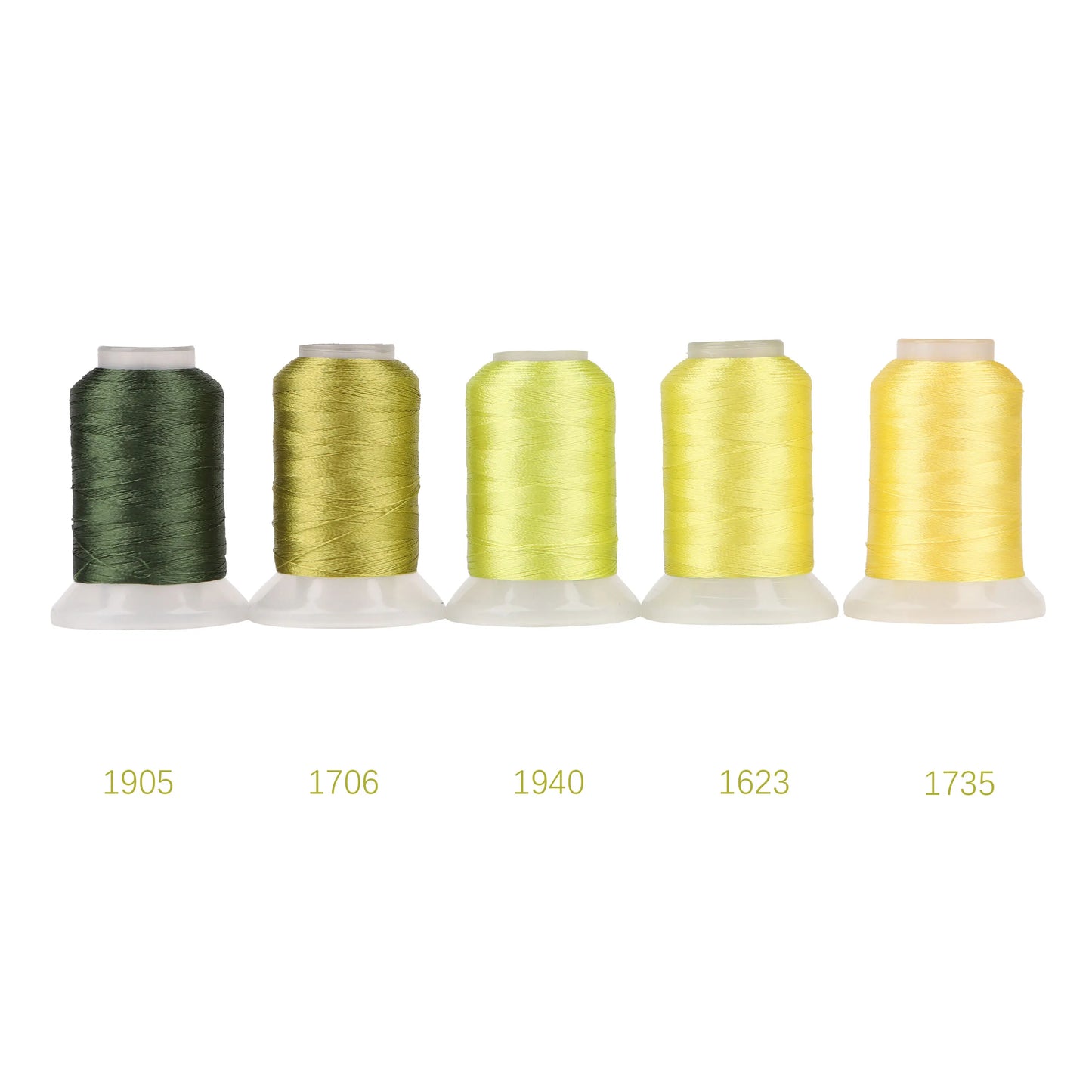 80 New Madeira Colors Set Premium 40WT Polyester Embroidery Thread 500M Each Spool Brother Babylock Janome Singer Home Machines