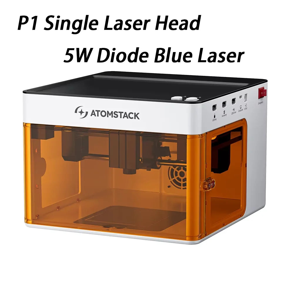 ATOMSTACK Laser Engraving Machine 5W Laser Cutter And Engraver CNC Machine For Dog Tag Leather Metal Wood Work