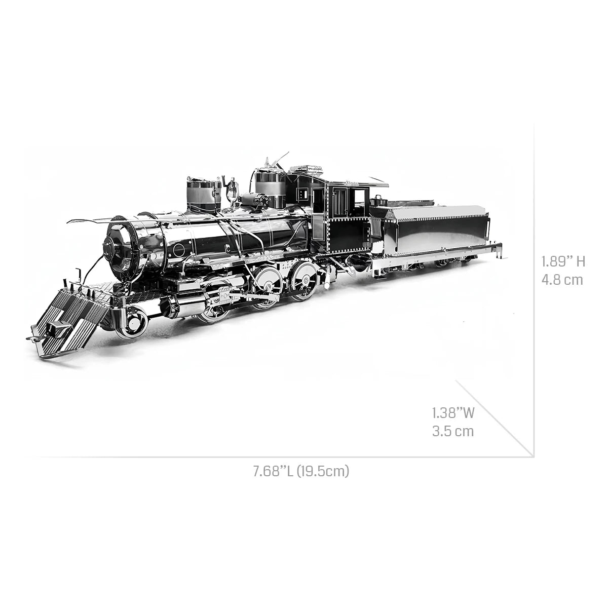 Locomotive 3D Metal Puzzle DIY Model Building Kit Adult Toys Birthday Gift
