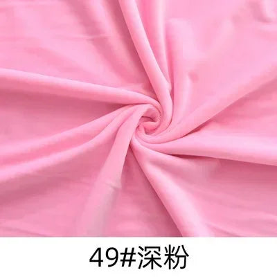 50x50cm/150x50cm 1mm Cotton Doll Skin Fabric 1mm Crystal Super Soft Plush Flesh Pad Short Hairy Dense Pillow Handmade DIY Fabric