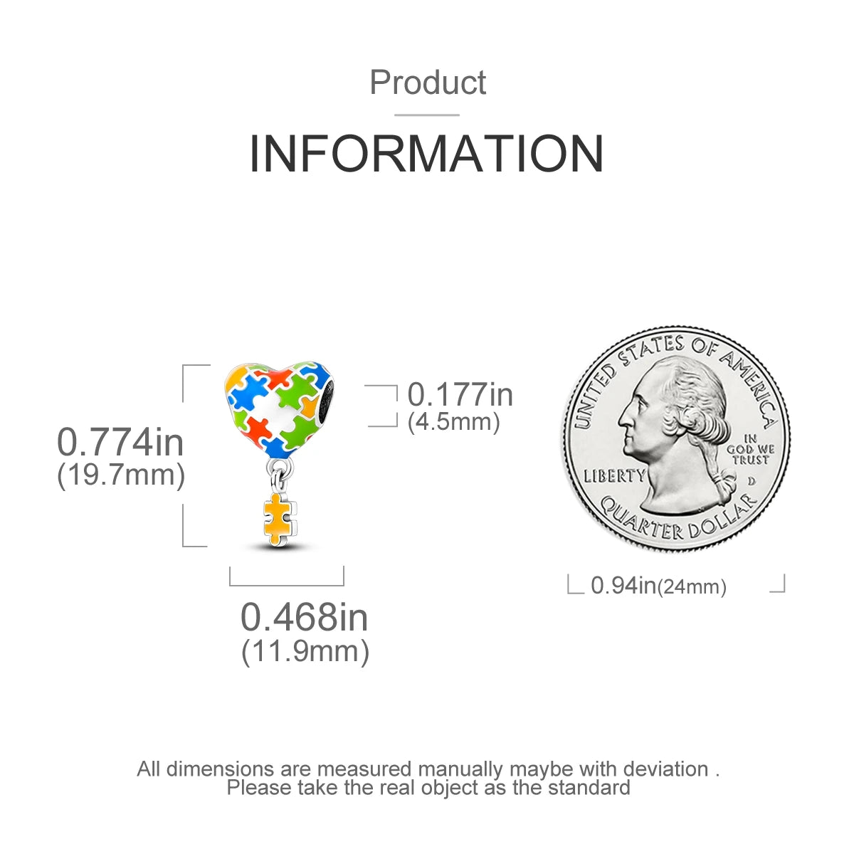 925 Sterling Silver Colorful patchwork heart shape Beads Fit Bracelets Necklace Women Gift DIY Jewelry Making Accessory