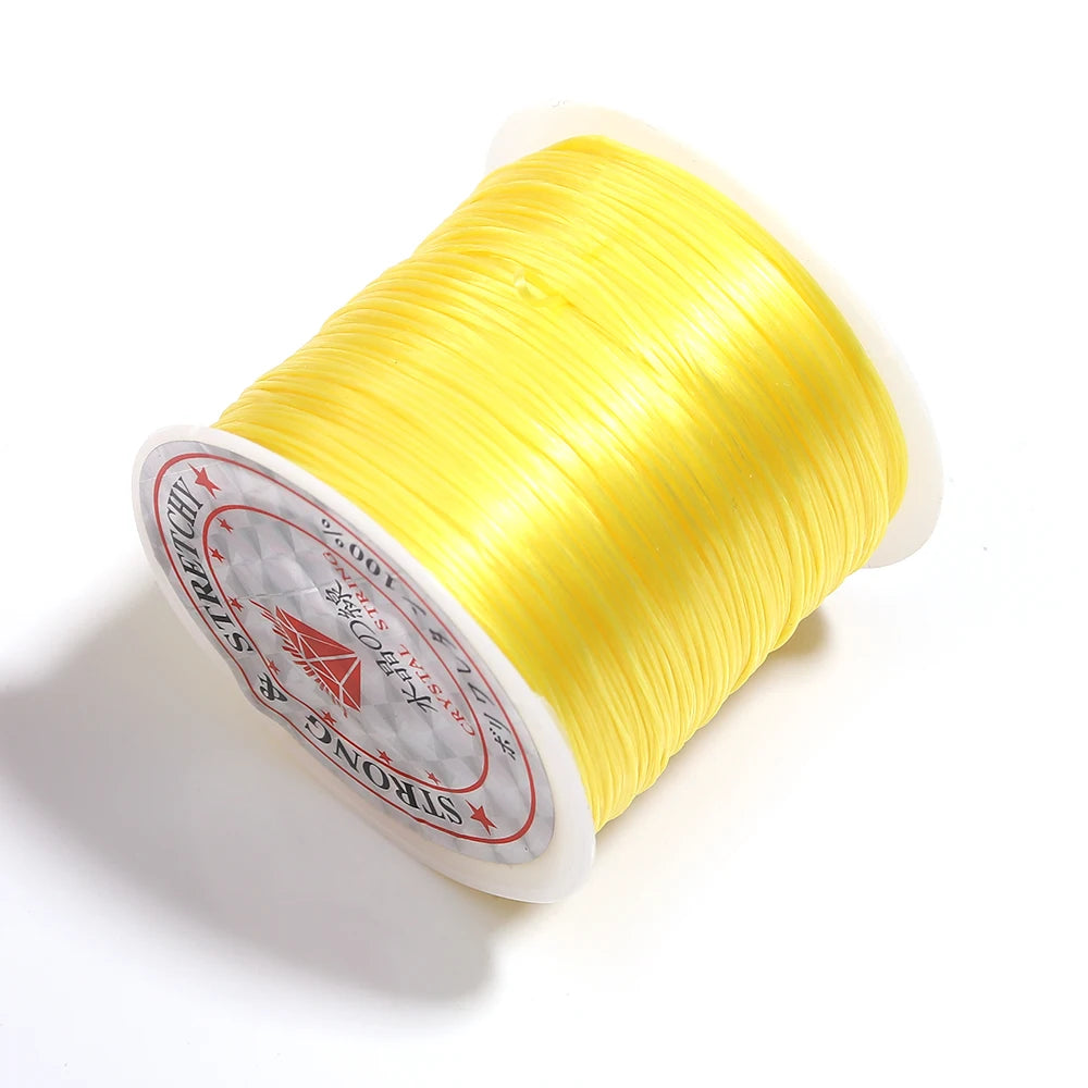 10M-40M/Roll Strong Elastic Crystal Beading Cord For Jewelry Making Stretch Thread String Bracelet Wires Cords Line Finding
