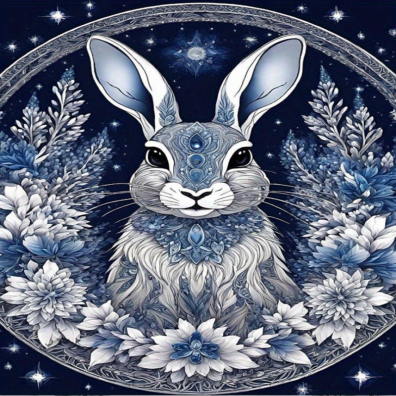 Cross Stitch Kit - 11-Count, 3-Thread, 15.75x27.56inch, Cyber City Silhouette Wolf Design, Vibrant Purple & Blue Urban Skyline with Howling Wolves, Detailed Embroidery Pattern for All Seasons, Embroidery Kit|Vibrant Embroider