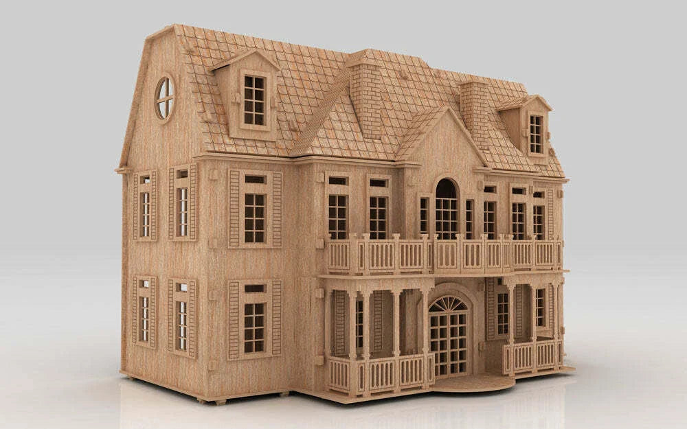 3D Puzzle Doll Houses