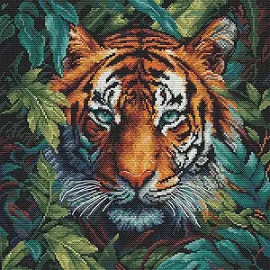 Cross Stitch - Tigers