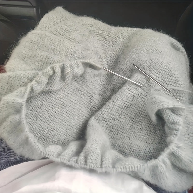 400g High-End Light Luxury Cashmere Yarn, Combed Goat Plush Yarn, Handmade Autumn/Winter Warm Fashion Knit Sweaters for Men and Women, Base Layer Sweaters, Scarves, Warm Wool Pants, 8pcs/Pack