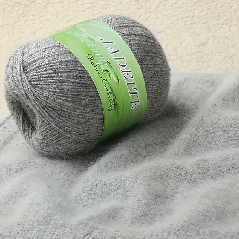 400g High-End Light Luxury Cashmere Yarn, Combed Goat Plush Yarn, Handmade Autumn/Winter Warm Fashion Knit Sweaters for Men and Women, Base Layer Sweaters, Scarves, Warm Wool Pants, 8pcs/Pack