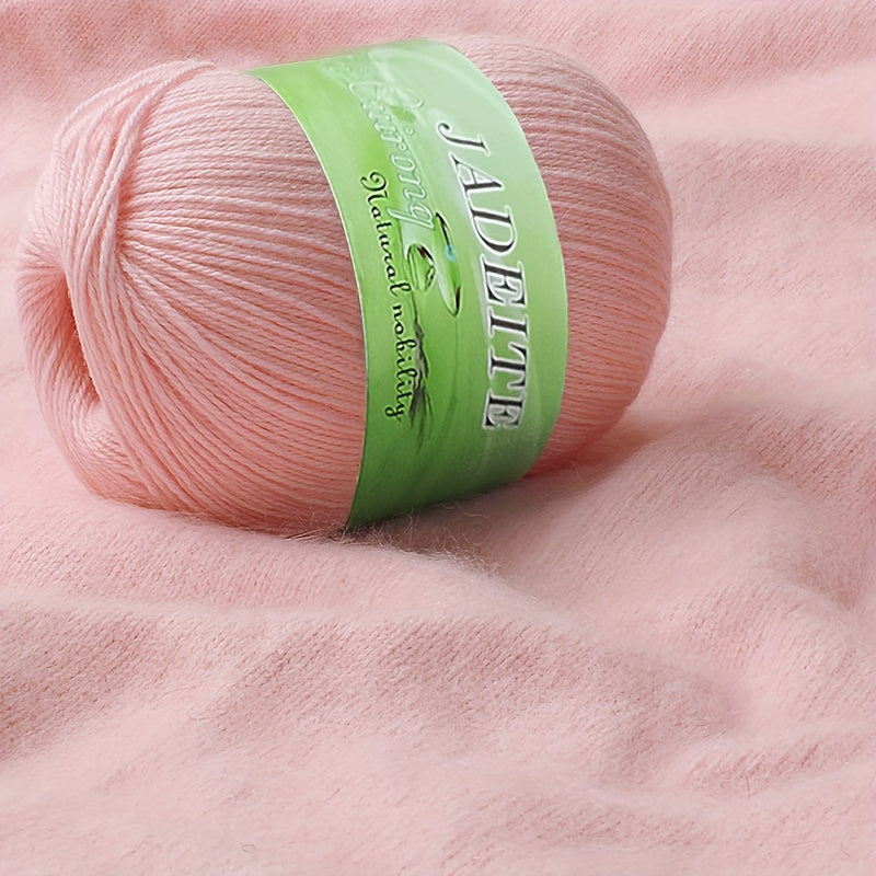 400g High-End Light Luxury Cashmere Yarn, Combed Goat Plush Yarn, Handmade Autumn/Winter Warm Fashion Knit Sweaters for Men and Women, Base Layer Sweaters, Scarves, Warm Wool Pants, 8pcs/Pack