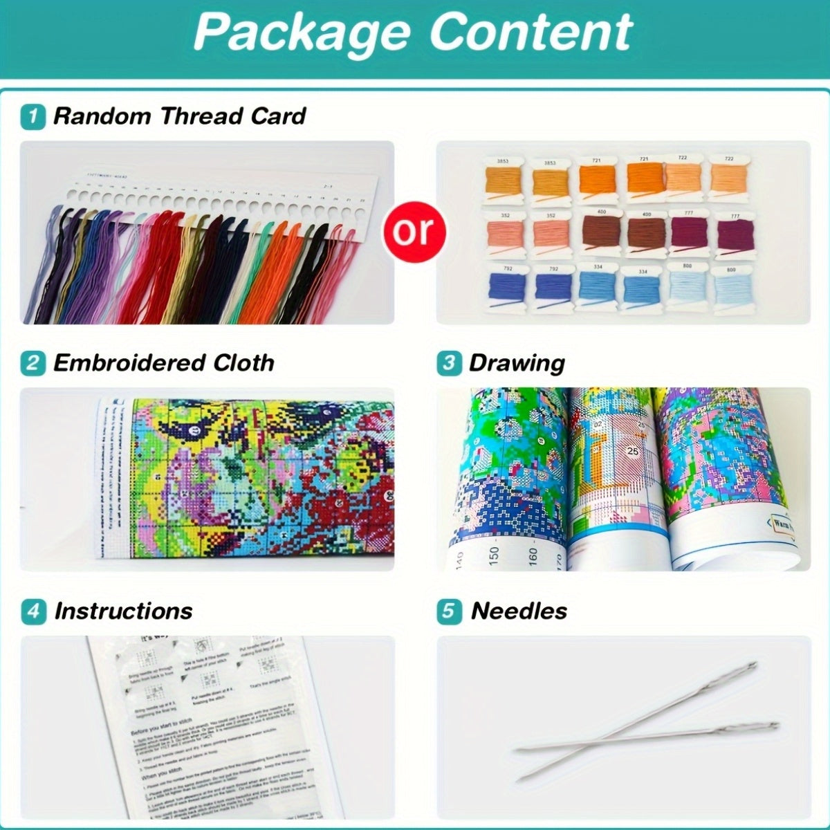 JOZYSH 1pc 11x11in Cross Stitch DIY Kit - Adorable Child and Dog Scene, All-Season Wall Decor with Frame, Includes Canvas, Needle, Thread, Pattern, and Instructions, Perfect for Bedroom or Living Room, Beginner-Friendly, Alls