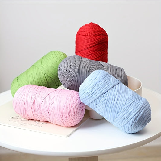 2pcs 800g Large Yarn for Handmade Crochet Hats, Bags, Dolls, Handbags, Slippers - Assorted Colors (Pink, Red, Gray, Green, Blue, Beige) - Durable Polyester Craft Yarn for DIY Projects, Crochet Yarn, Bag Making Supplies, Vibra