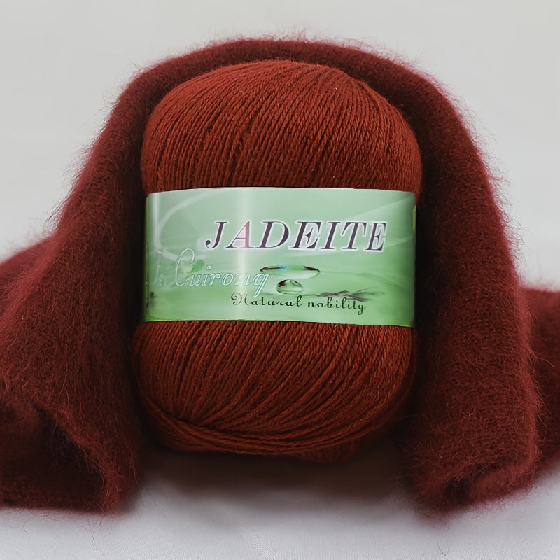 400g High-End Light Luxury Cashmere Yarn, Combed Goat Plush Yarn, Handmade Autumn/Winter Warm Fashion Knit Sweaters for Men and Women, Base Layer Sweaters, Scarves, Warm Wool Pants, 8pcs/Pack