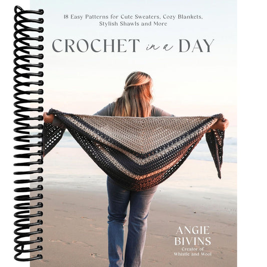 Crochet in a Day: 18 Easy Patterns for Cute Sweaters, Cozy Blankets, Stylish Shawls and More