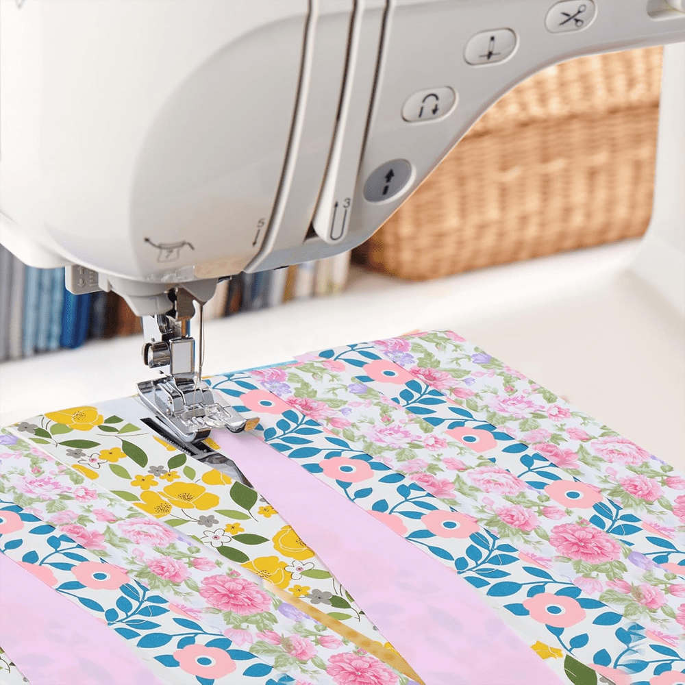 160 Pcs 4 Roll Fabric Strips Assorted Quilting Fabric for Quilting Crafting and Sewing Rolled Cotton for Crafts Blanket Rug Upholstery and Purse Making (Lively Style)