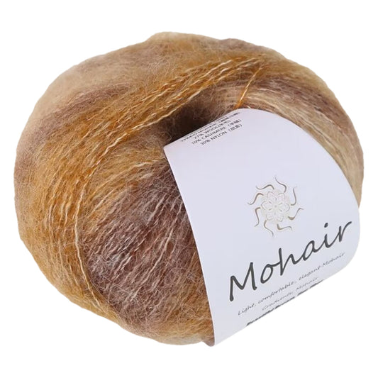 5pcs Handmade Multicolor Gradient Horsehair Yarn - Ultra-Soft Long Knitting for Knitting Sweaters, Scarves, Hats, Crocheted Amigurumi - Craft Yarn for Handmade Creations (Color)