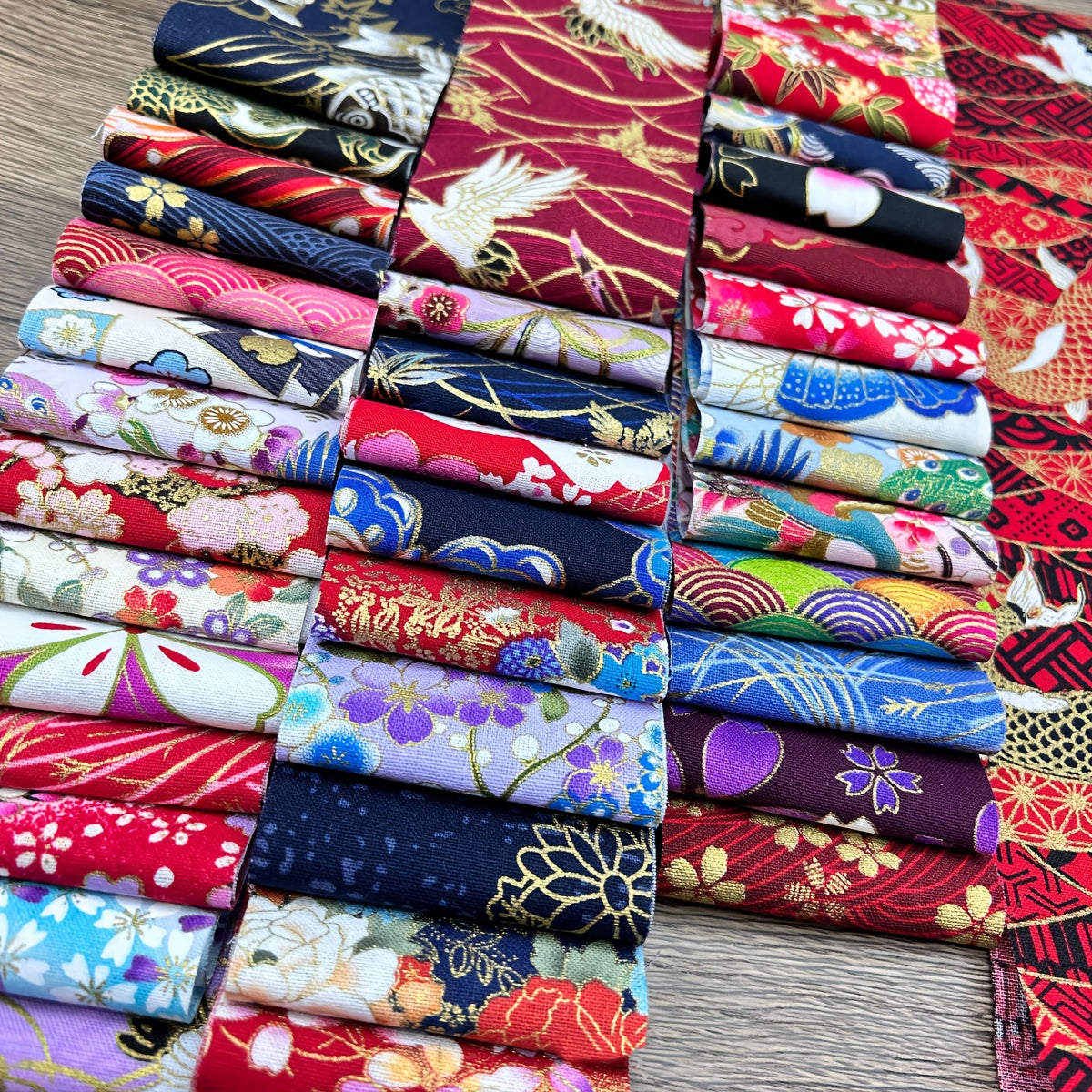 40pcs Cotton Fabric Strips, Jelly Roll Fabric, DIY Craft Kits-2.48"*19.69" Inch Precut Cotton Fabric Strips For DIY Crafts, Colorful Floral Patterns Quilting Fabric For Sewing And Quilting