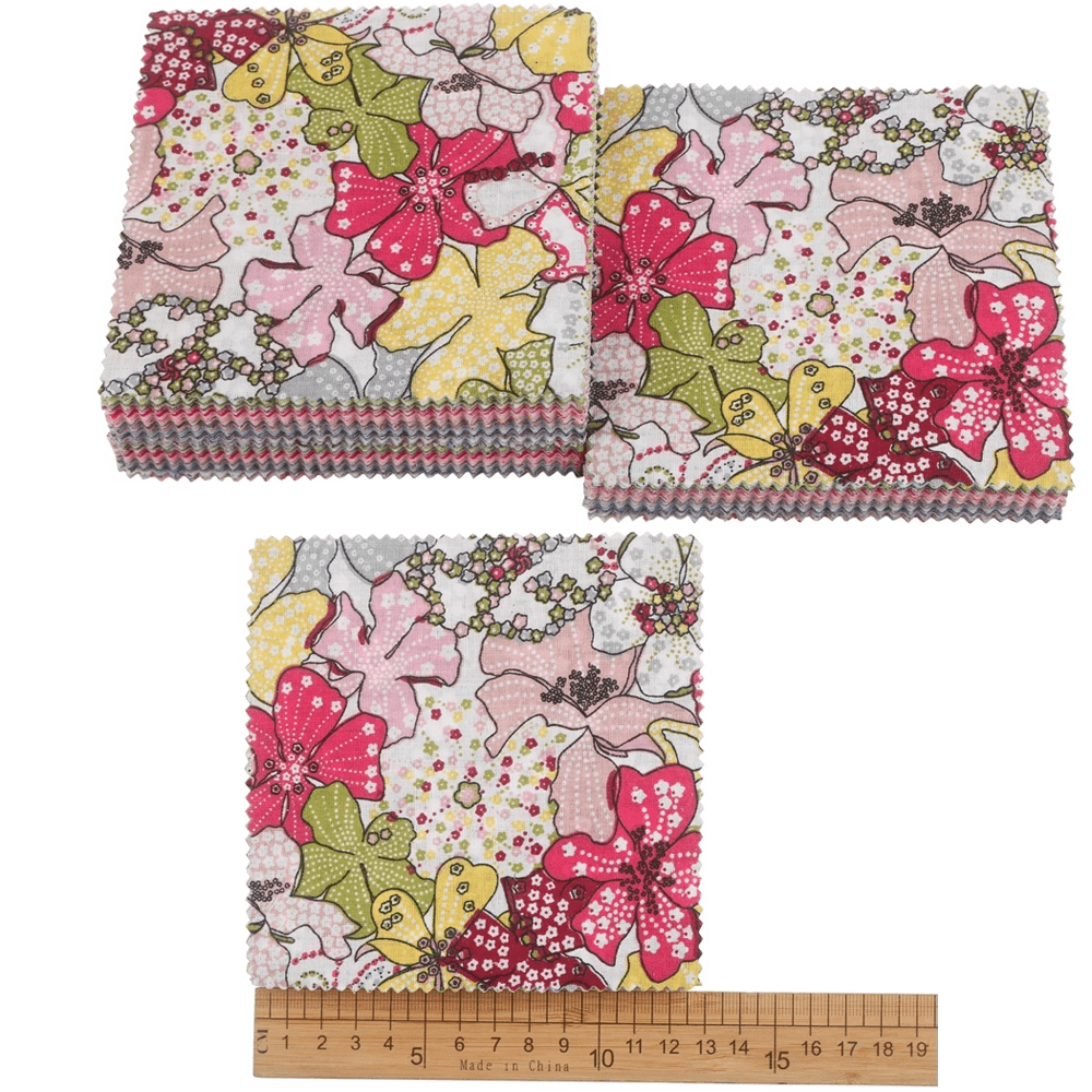 【New Style】5×5 inch cotton fabric, DIY sewing material, used for DIY handmade sewing clothing accessories, Christmas gifts, DIY handmade crafts