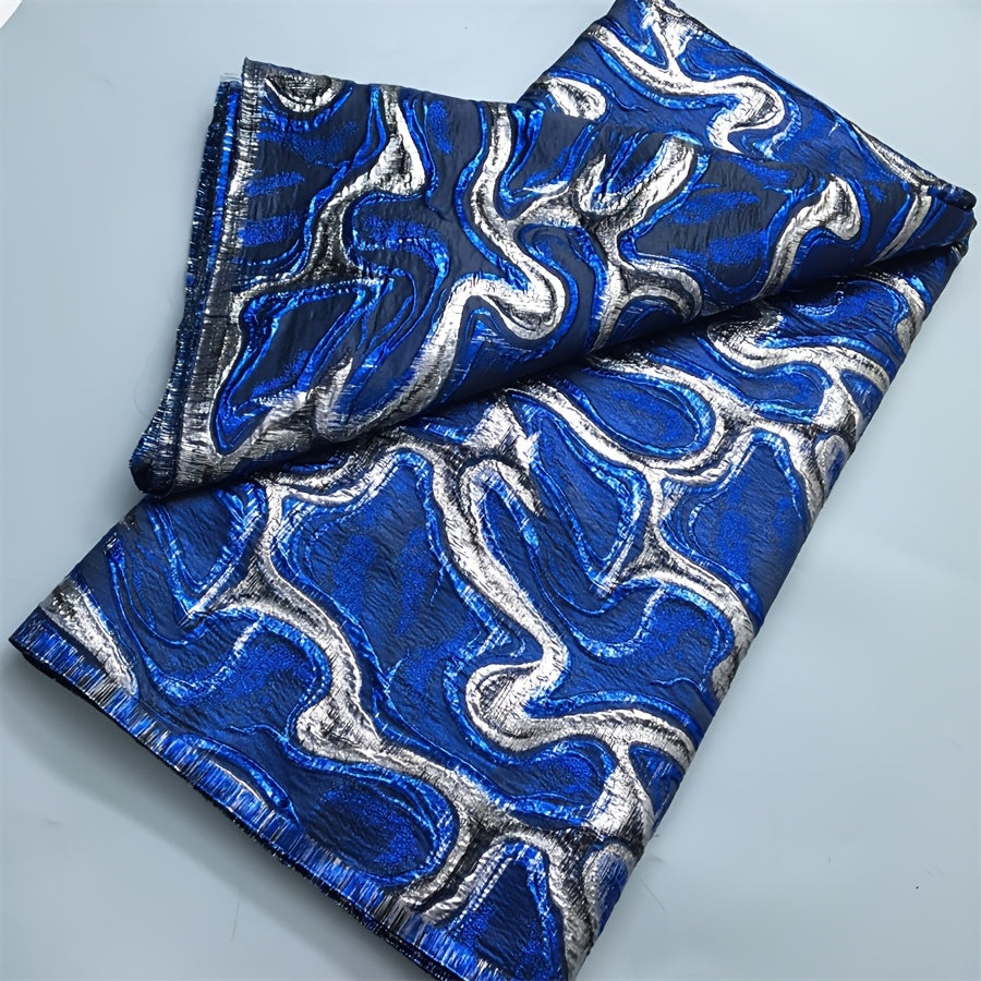 African Lace Fabric, 5 Yards/pc, Nigerian Fabric, Printed Fabric, Jacquard Brocade Fabric, Suitable for Wedding/Party/Daily