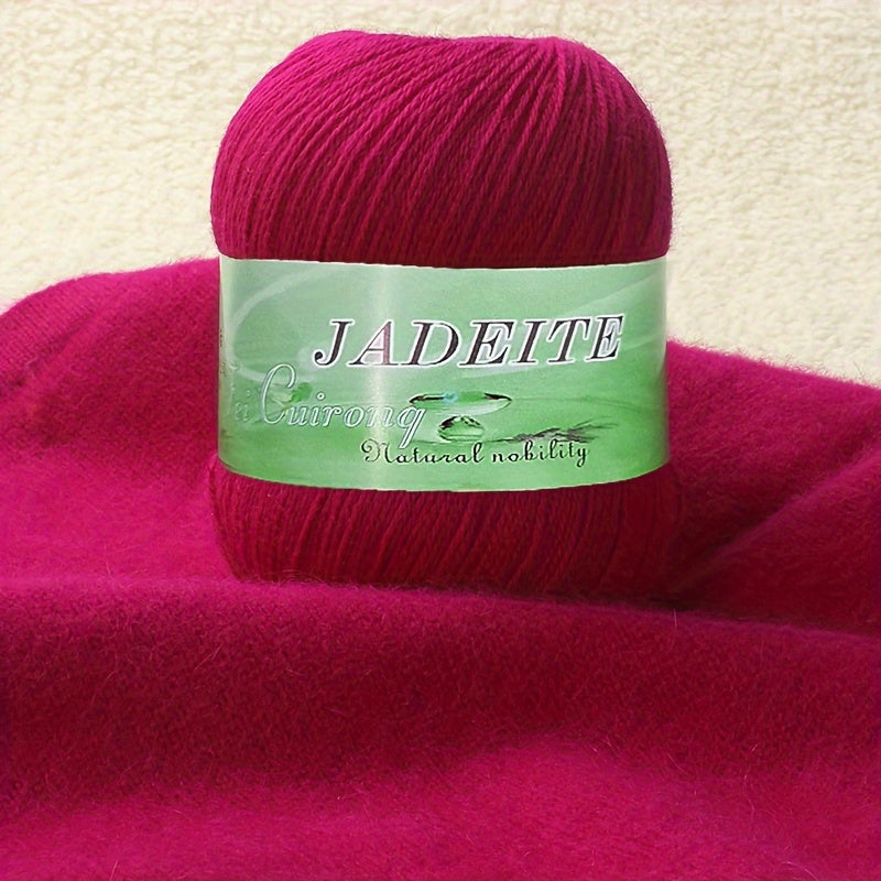 400g High-End Light Luxury Cashmere Yarn, Combed Goat Plush Yarn, Handmade Autumn/Winter Warm Fashion Knit Sweaters for Men and Women, Base Layer Sweaters, Scarves, Warm Wool Pants, 8pcs/Pack