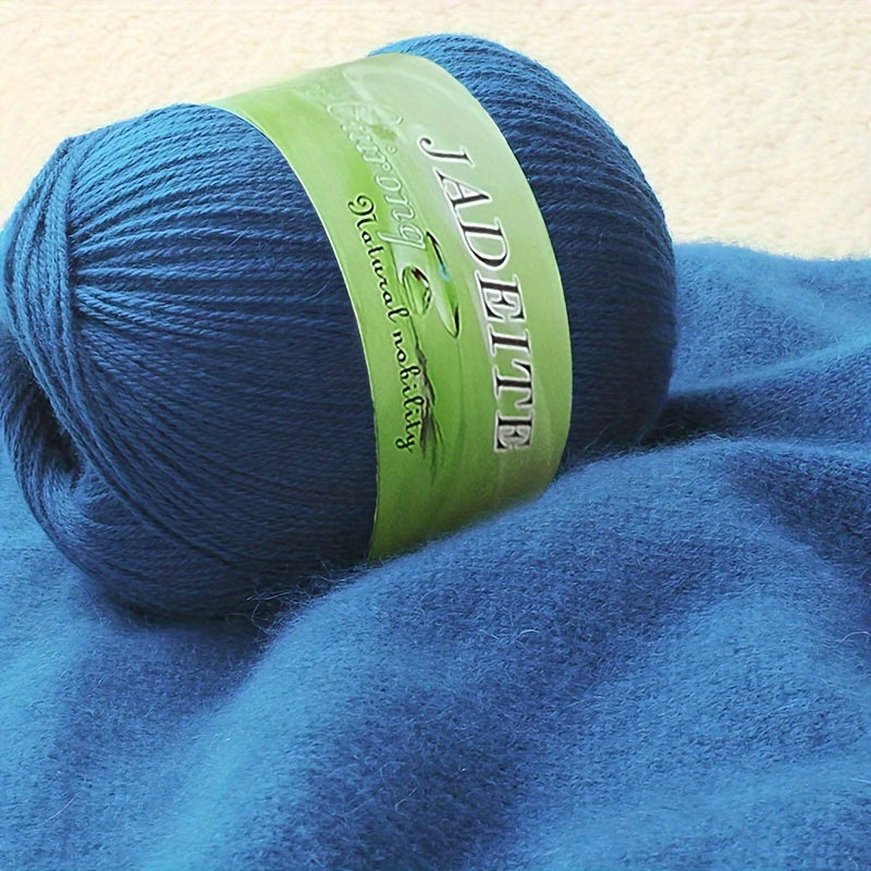 400g High-End Light Luxury Cashmere Yarn, Combed Goat Plush Yarn, Handmade Autumn/Winter Warm Fashion Knit Sweaters for Men and Women, Base Layer Sweaters, Scarves, Warm Wool Pants, 8pcs/Pack