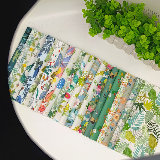 10 X 10 Inch Cotton Fabric, Square Multi-color Quilting Fabric Bundle, Pre-cut Printed Patchwork Material, Suitable for Holiday DIY Craft Fabric Handmade, DIY Handicraft Gifts, Christmas Gifts, Birthday Gifts, Holiday Gifts (