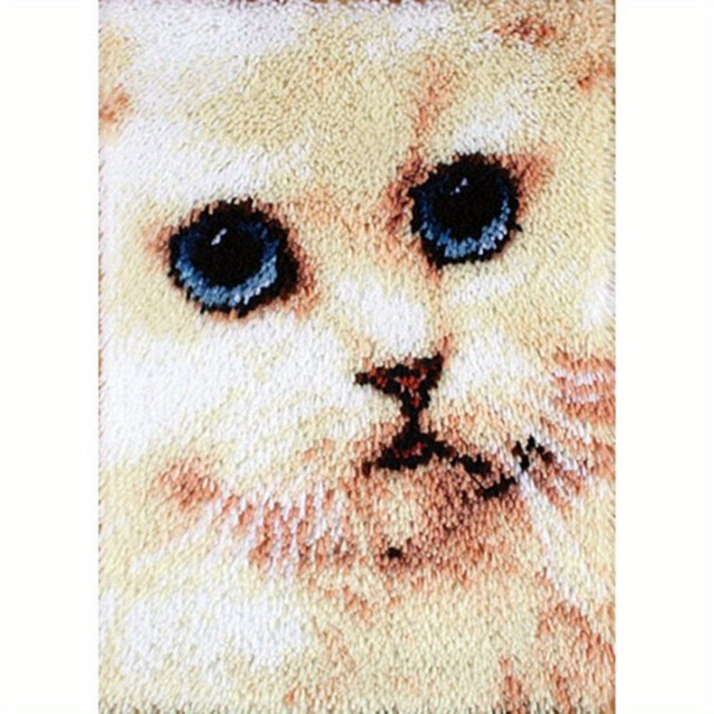 Latch Hook Rug Kits, DIY Carpet Embroidery Kits, Latch Hook Rug Needlework DIY Rugs Craft Kits for Beginners, Adults