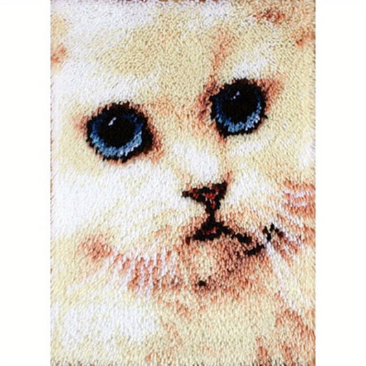 Latch Hook Rug Kits, DIY Carpet Embroidery Kits, Latch Hook Rug Needlework DIY Rugs Craft Kits for Beginners, Adults