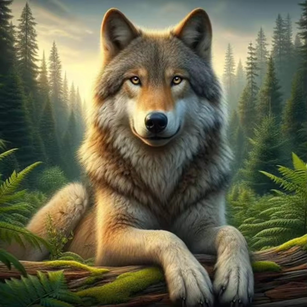 Wolf Religion Diamond Painting Cross Stitch Kits Mosaic Embroidery Home Decoration 5D DIY Art New Arrivals