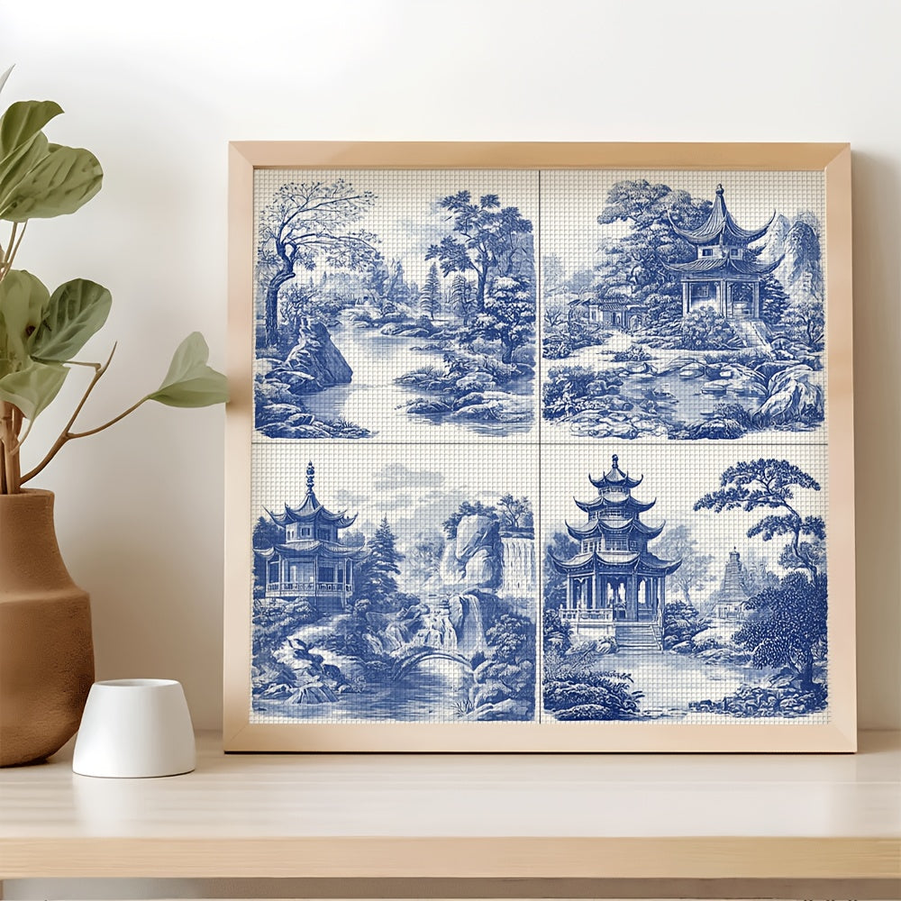 DIY Cross Stitch Kit, New Printed Pattern Embroidery Set for Living Room and Bedroom Wall Decor, Latest 11CT Craft Kits, Mini Cross Stitch Kits, Cross Stitch Fabric, Wedding Cross Stitch Kits, Cross Stitch Bead, DIY Project,