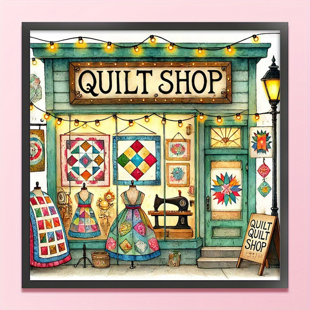 Sewing Hut - DIY Eco-cotton Thread 14CT Stamped Still Life Series Full Cross Stitch Kit 15.75x15.75inch, with Tools, Threads & Instructions - Good Gift for Craft Lovers and Art Enthusiasts, Cross Stitch Kits, Kits for Beginne