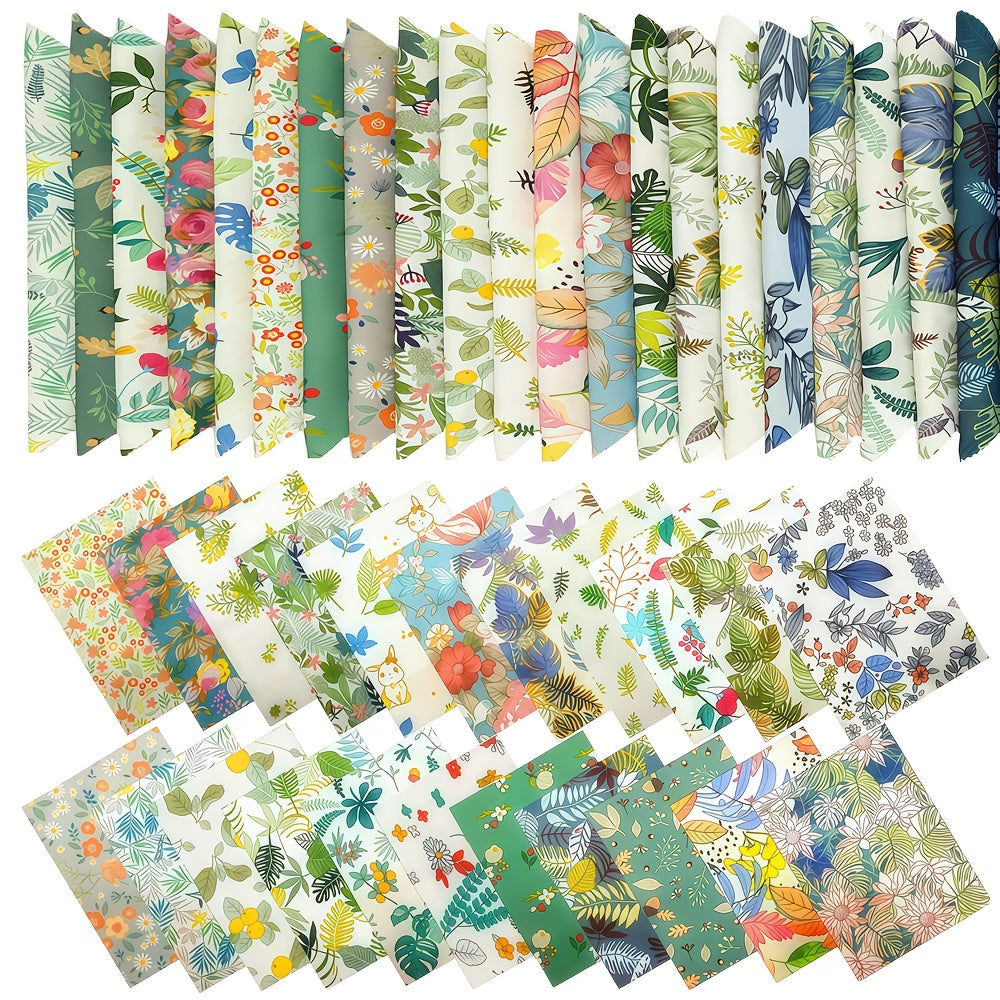 10 X 10 Inch Cotton Fabric, Square Multi-color Quilting Fabric Bundle, Pre-cut Printed Patchwork Material, Suitable for Holiday DIY Craft Fabric Handmade, DIY Handicraft Gifts, Christmas Gifts, Birthday Gifts, Holiday Gifts (