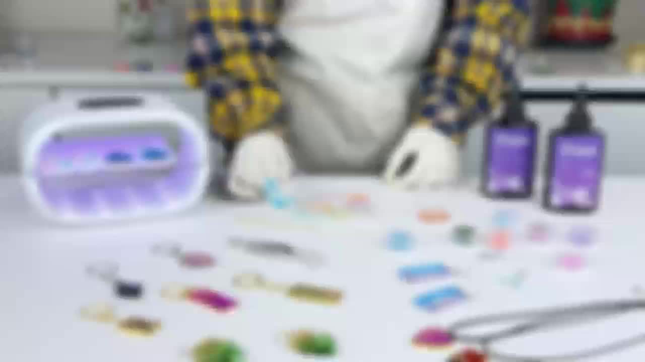 Jewelry Making Kit - Highly Clear Resin With Upgraded Lamp, Resin Accessories For Keychains, Jewelry