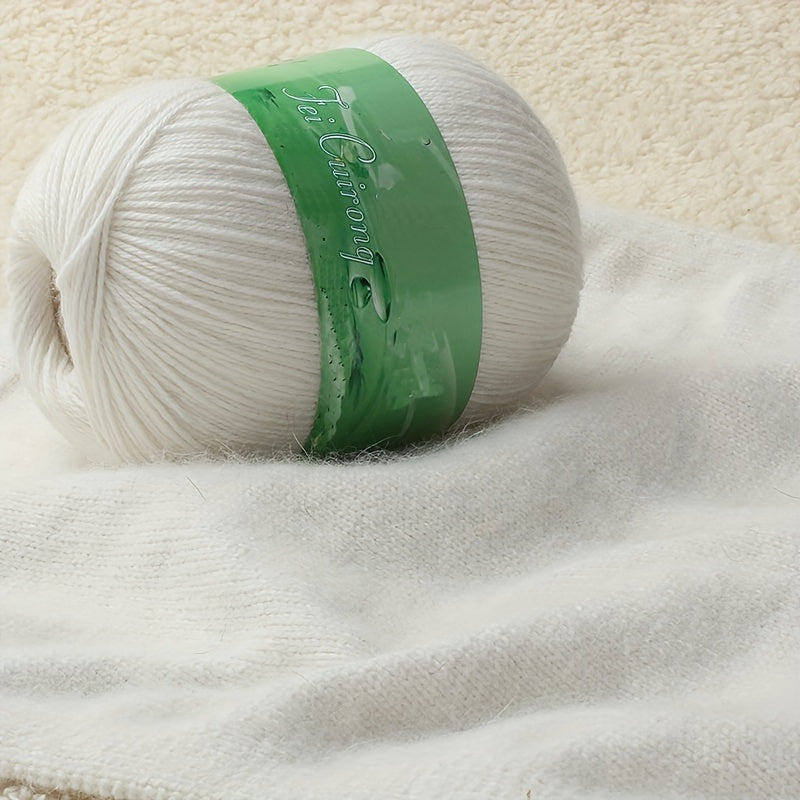 400g High-End Light Luxury Cashmere Yarn, Combed Goat Plush Yarn, Handmade Autumn/Winter Warm Fashion Knit Sweaters for Men and Women, Base Layer Sweaters, Scarves, Warm Wool Pants, 8pcs/Pack