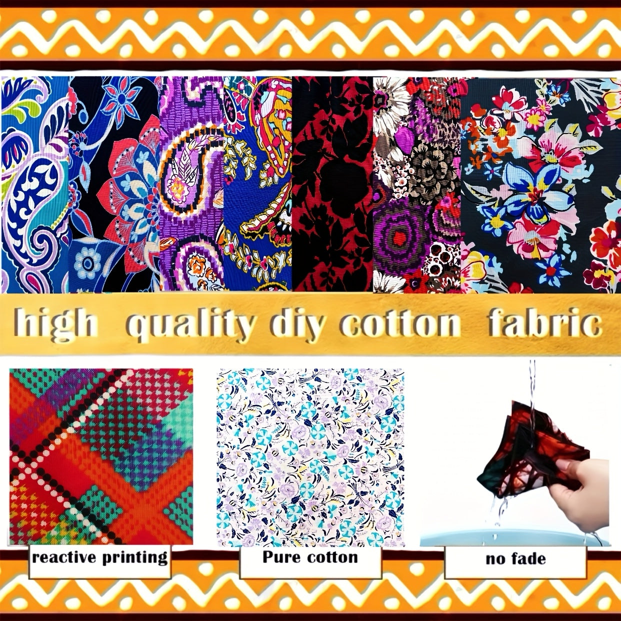 50pcs 100% Cotton High Quality Square Cloth, 10*10Inch Cotton Fabric Pieces, Fabric for Doll Clothes Making, Handmade Quilt Sewing, Clothing Patches, Sewing Materials Fabric on