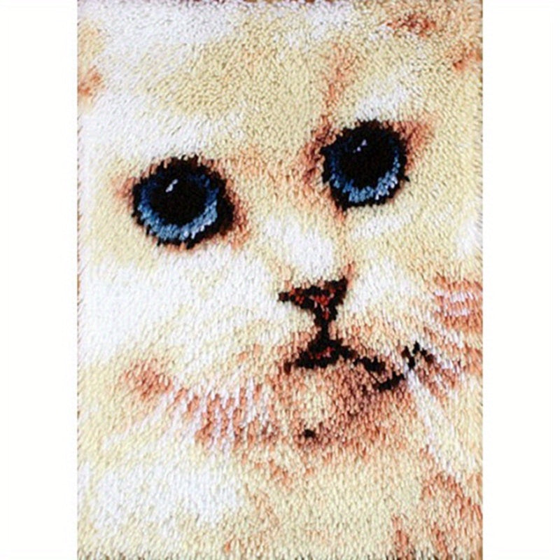 Latch Hook Rug Kits, DIY Carpet Embroidery Kits, Latch Hook Rug Needlework DIY Rugs Craft Kits for Beginners, Adults