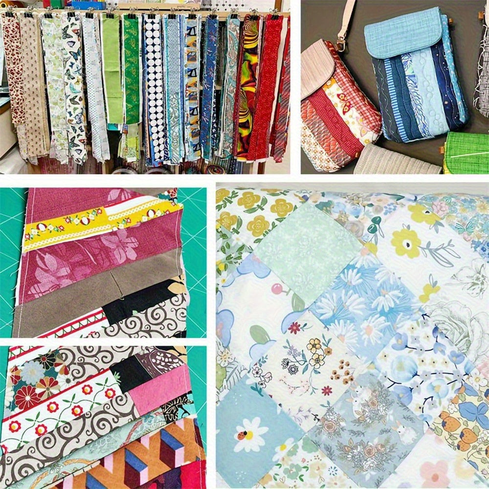 40pcs Pre-Cut Fabric Bundles - Pastel Floral, Soft Sewing Fabric Sheets for DIY Crafts, Scrapbooking, Party Decorations - Ideal for Beginners & Experts - Make Toy Set, Fabric By The Yard, Fabric For Sewing