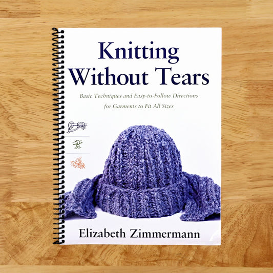 Knitting Without Tears: Basic Techniques and Easy-to-Follow Directions for Garments to Fit All Sizes (Spiral bound)