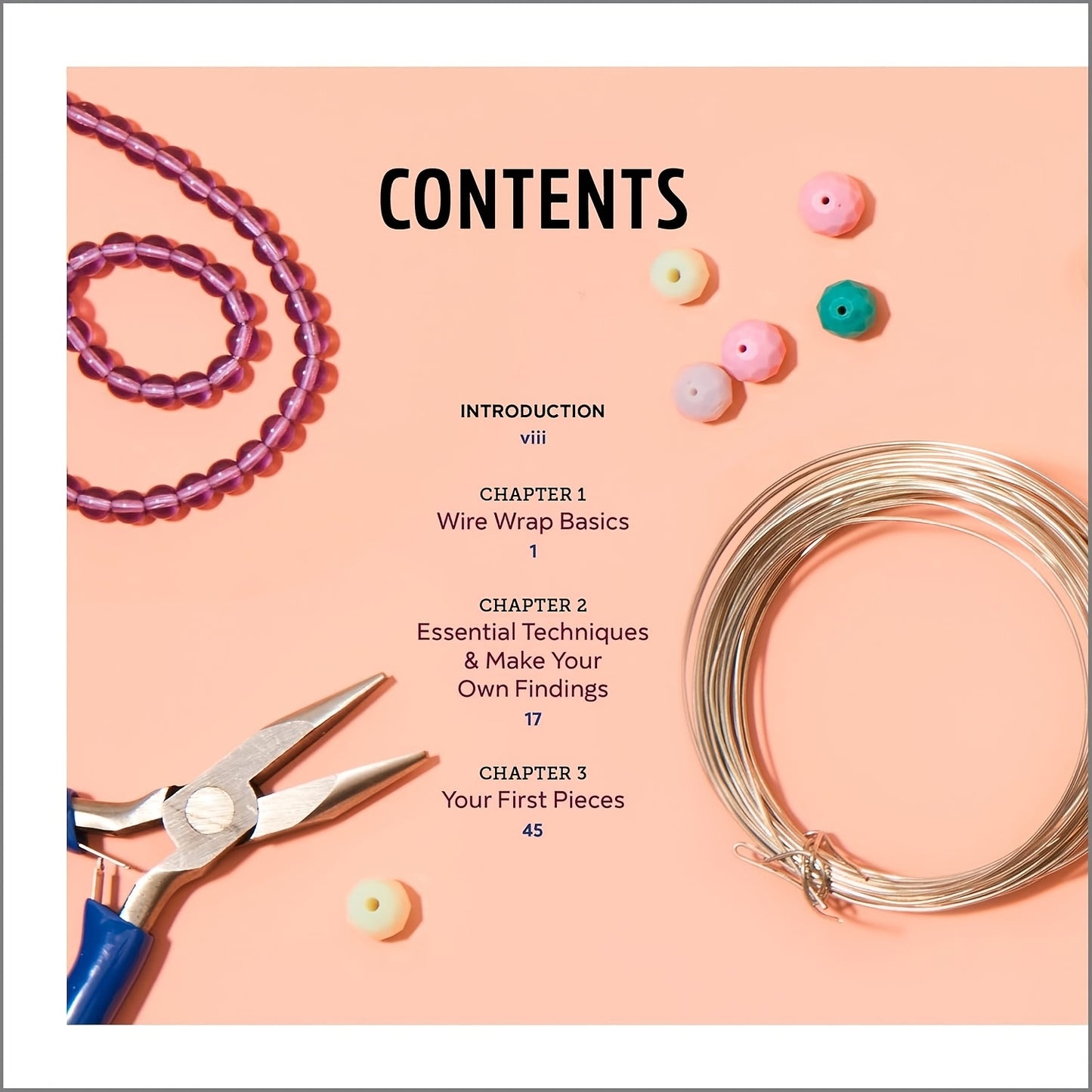 Wire Wrap Making for Beginners Book: Step-by-Step Beading Projects with Hands-On -Making Guides - Learn Wire Wrapping Techniques for Beaded Designs (Paperback) - Craft Book for DIY Artists & Wire Wrapping Classes