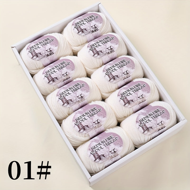 500g 1 large bag of high-quality medium-weight 212 wool yarn, hand-spun worsted wool suitable for knitting autumn and winter fashionable sweaters, scarves, hats, mittens, blankets, rugs, and various handicrafts. 100% wool. 1