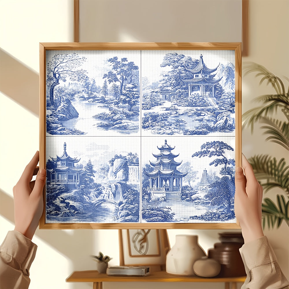 DIY Cross Stitch Kit, New Printed Pattern Embroidery Set for Living Room and Bedroom Wall Decor, Latest 11CT Craft Kits, Mini Cross Stitch Kits, Cross Stitch Fabric, Wedding Cross Stitch Kits, Cross Stitch Bead, DIY Project,