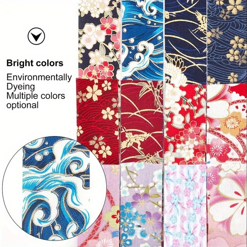 40pcs Cotton Fabric Roll Quilting Fabric Squares Jelly Fabric Patchwork Roll 2.56 Inch Precut Fabric Strips For Holiday Materials Craft Sewing DIY Gift For Mom