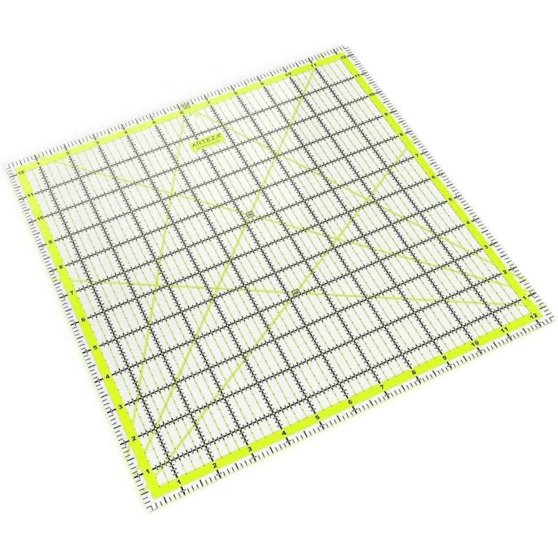 Quilting Rulers Set of 4, Double - Colored Acrylic Sewing Ruler