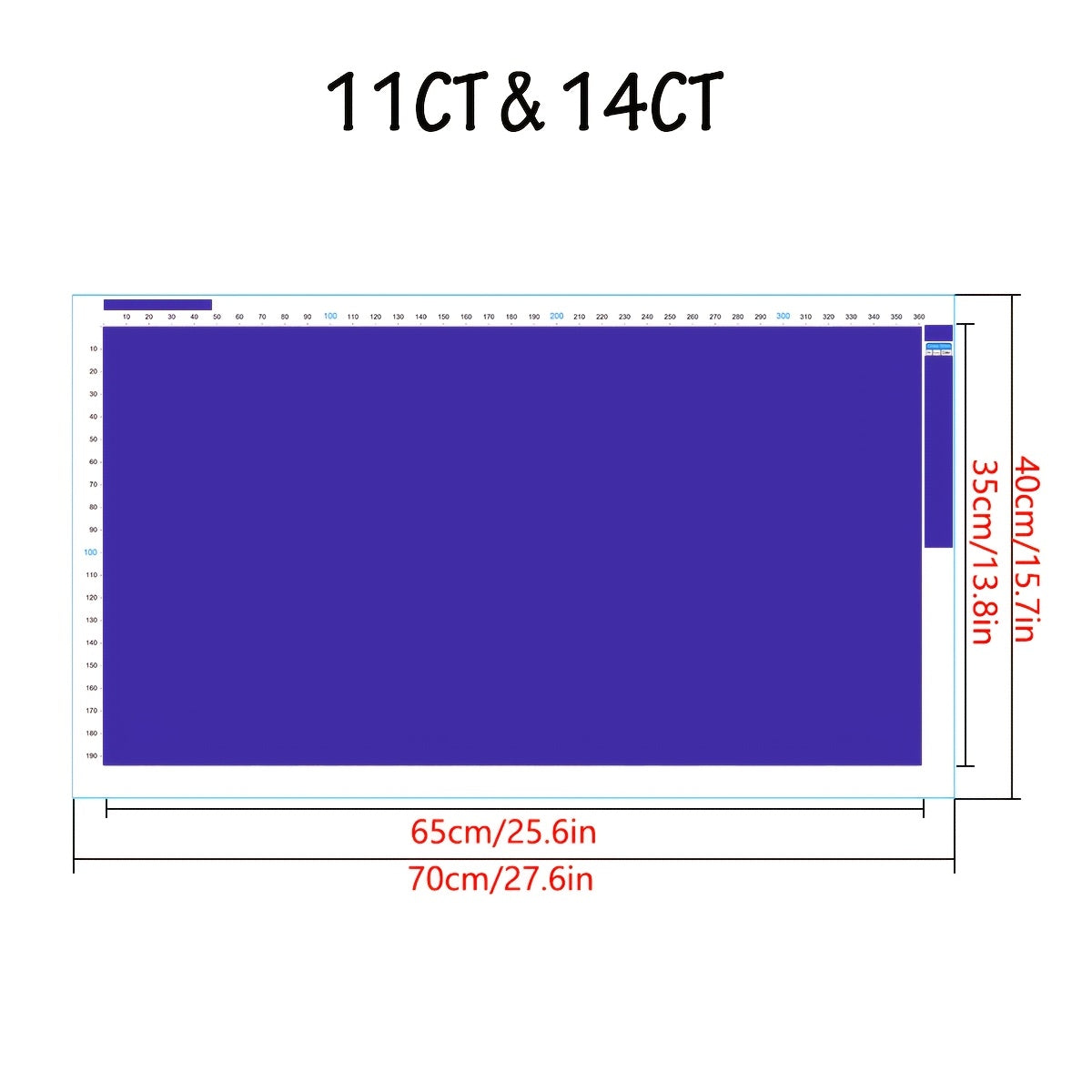 ZUOANLF 1set 40x70cm/15.7x27.6Inch DIY Cross Stitch Kit Frameless, Beautiful Phalaenopsis, stamped cross stitch kits, Embroidery Set for Home Decor, Includes Patterned Fabric & Threads, Perfect for Living Room Entrance or Bed