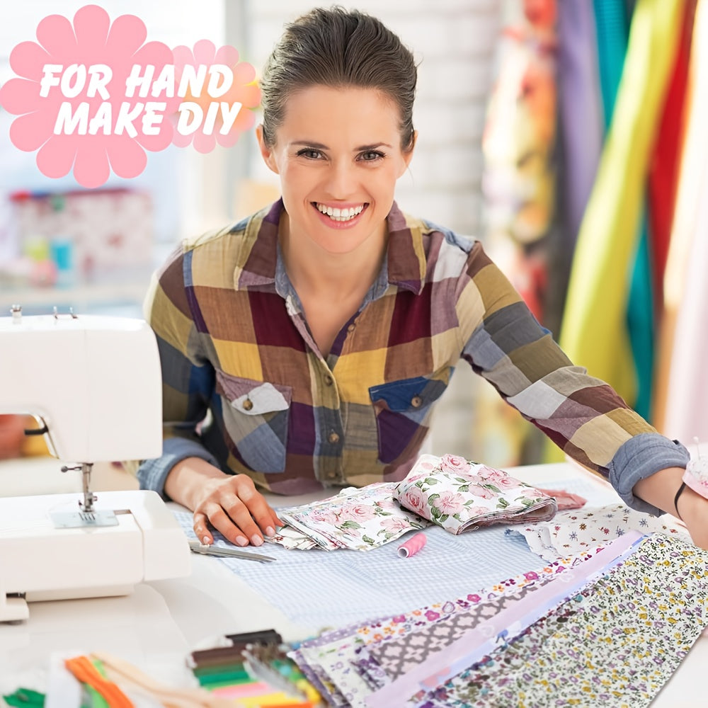 Floral Jelly Roll Fabric Pack - 80pcs 2.5 Inch Wide Strips for Quilting, Sewing & Crafting - 100% Cotton Precut Fabric Set, for Patchwork, Home Decor & DIY Gifts